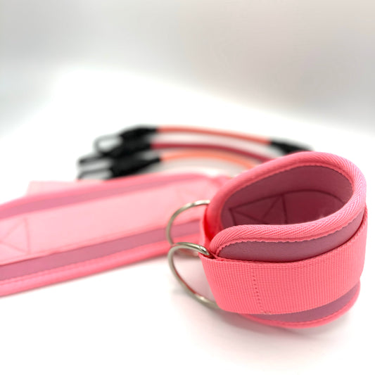 Women's Fitness Resistance Set – Pink Edition
